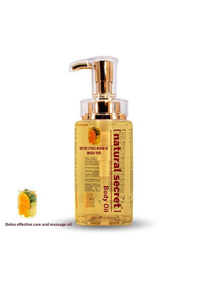 Natural Secret زيت ديتوكس المخلوط للتدليك والعناية 300 مل