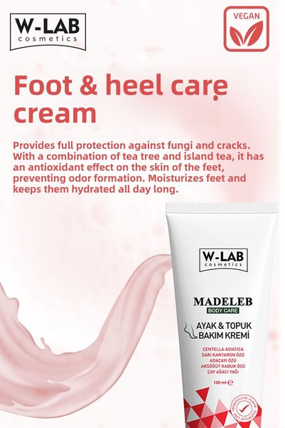 W-Lab Cosmetics Foot and Heel Care Cream 100 ml