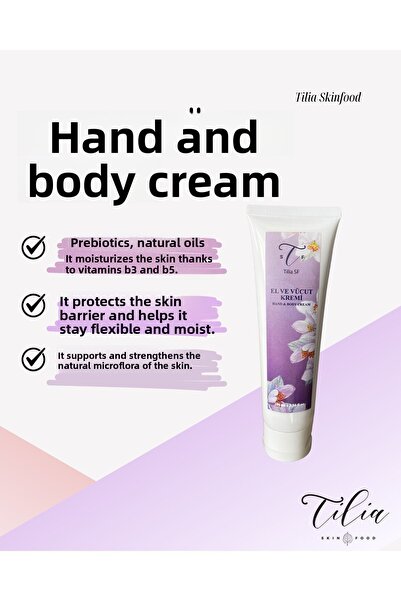 Tilia Skinfood Hand and Body Cream