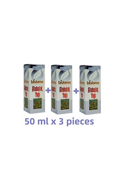 Biotama 50 مل × 3 قطع زيت سمك السلمون المرقط