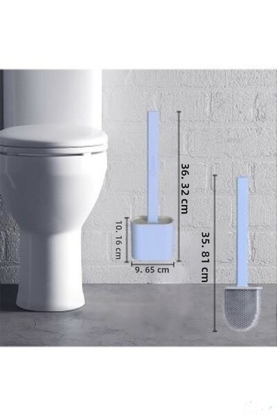 Bayev Bendable Silicone Toilet Brush - for Wc Bathroom