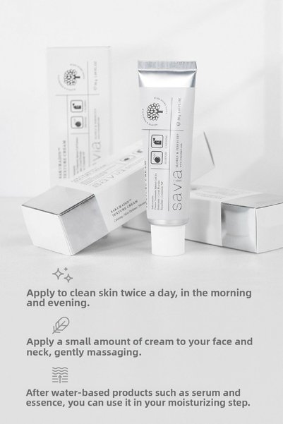 Ovaco Savia Sakuradin Texture Cream 50g |   Intensive Repair Skin Cream with Ceramide, Peptide and Sakura Extract