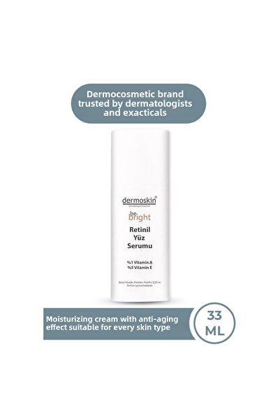Dermoskin بي برايت سيروم الريتينيل للوجه 33 مل مضاد للعيوب والتجاعيد