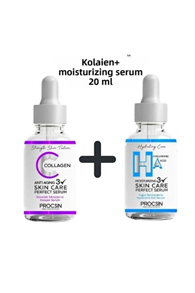 PROCSIN Vitamin C and PROCSIN Hyaluronic Acid - Brightening and Intensive Moi...