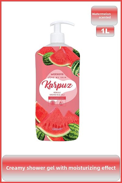 Watsons 1L Creamy Dream Gel Watermelon