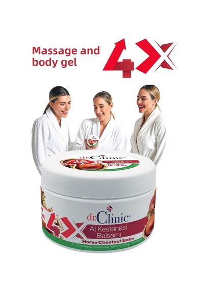 Dr. Clinic بلسم كستناء الحصان 280 مل - 4 تأثيرات