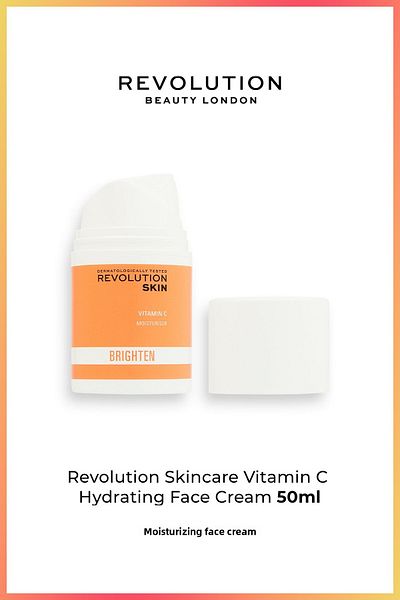 Revolution Vitamin C Hydrating Face Cream - Moisturizing Face Cream 50ml