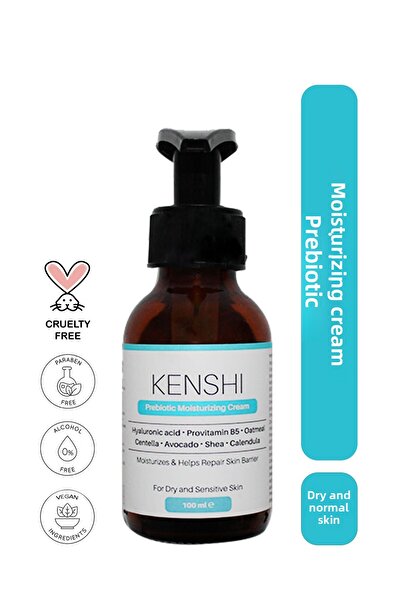 Kenshi كريم بريبيوتيك للترطيب المكثف لليدين والوجه والقدمين والجسم 100 مل