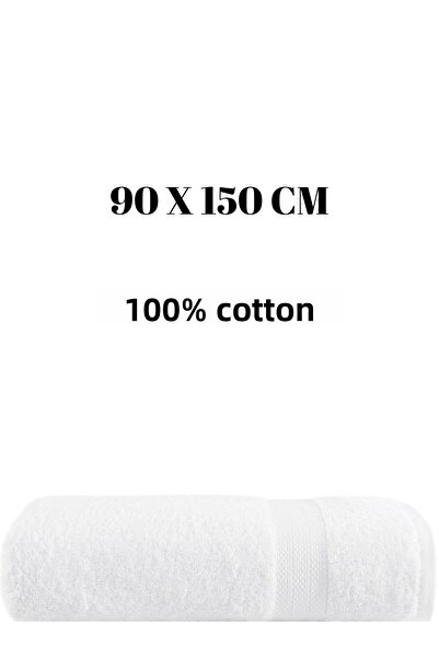 KAYABEY HOME Prosop de baie alb supradimensionat pentru duș, 100% bumbac, cu ...