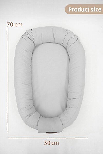 mordesign 0-3 Months Babynest Orthopedic Baby Bed, Mother's Side Baby Bed, Ergonomic Design, Small Deluxe Series