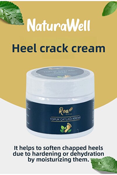 Naturawell كريم تشققات الكعب العشبي من رو 100 مل