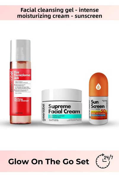Greenlabel Glow on the Go Daily Care Set
