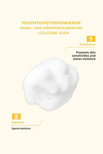 THE BATH FACTORY Hydratační mýdlo na ruce a tělo - zlatá aura