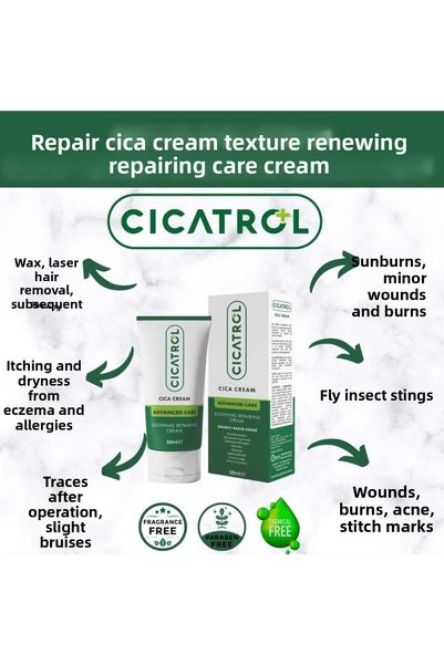 CİCATROL Cıcatrol - Cica, Centella and Herbal Complex Repair Care Cream