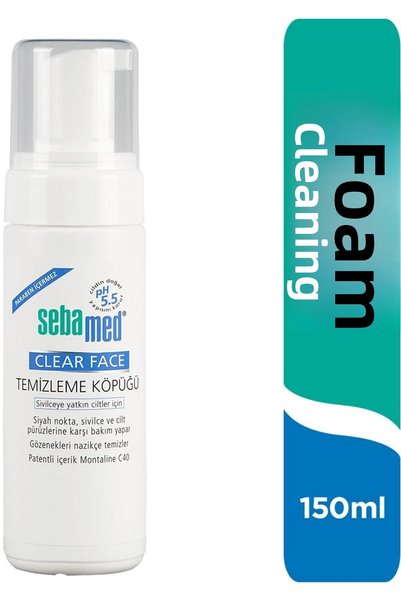 Sebamed Cleansing Foam Clear Face 150 Ml