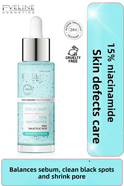 Eveline Cosmetics 10% Niacinamide + Zinc + Salicylic Acid Serum 30 ml