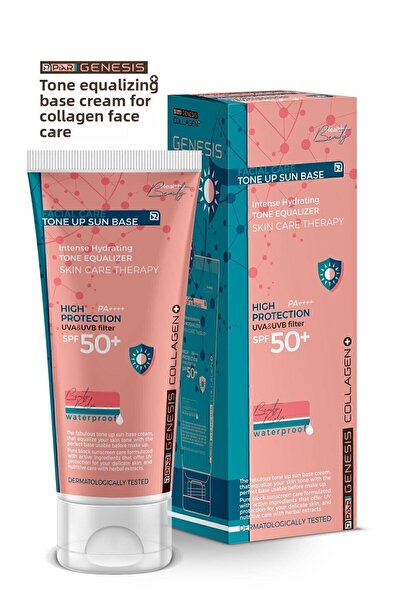 Piar Genesis واقي شمسي لتفتيح الوجه بالكولاجين بعامل حماية من الشمس SPF 50 - ...