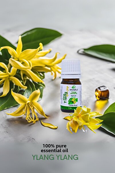 EinNatur 5 مل زيت يلانج يلانج العطري النقي 100% - زيت كانانجا أودوراتا العطري