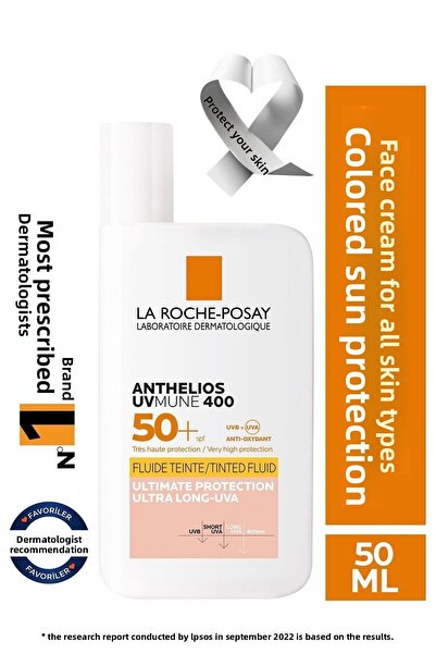 La Roche Posay واقي شمس ملون للوجه والعينين - حماية عالية لجميع أنواع البشرة ...