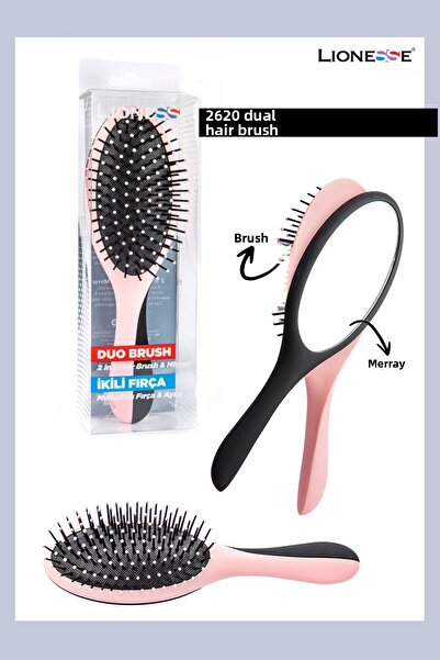 Lionesse Duo Magnetic Brush & Mirror 2620