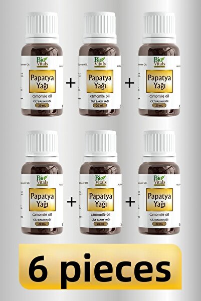 Bio Vitals 20 مل زيت البابونج - 6 قطع
