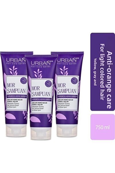 Urban Care شامبو أرجواني مضاد للبرتقال - 3 × 250 مل