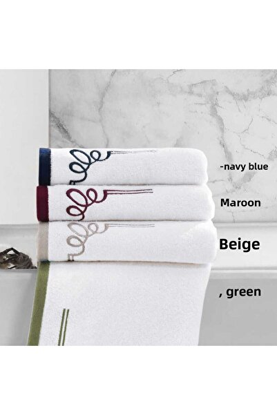 Sarev Kiros Claret Red Cotton Towel 50 X 90 cm