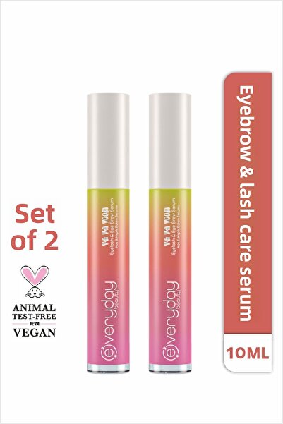 Everyday Beauty Va Va Voom Strengthening Nourishing Revitalizing Eyebrow Eyelash Serum 10 ml X Set of 2