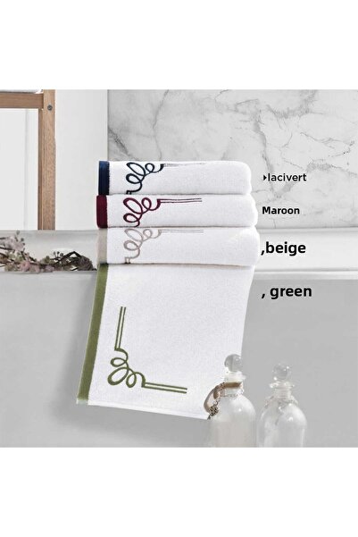 Sarev Kiros Claret Red Cotton Towel 50 X 90 cm