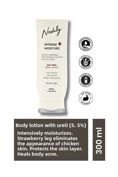 NESHLLY NATURAL Product (5.5%) Body Lotion (300ml)