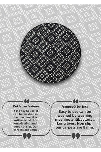 Chilai Home Alisan Bathroom Rug Set of 2 Washable Non-Slip