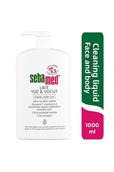 Sebamed Ruya Liquid Face & Body Cleansing Gel 1000ml