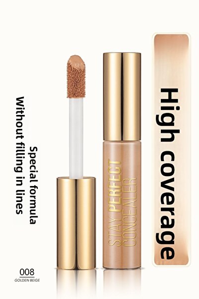 Flormar Flormar Stay Perfect Concealer 008 Golden Beige