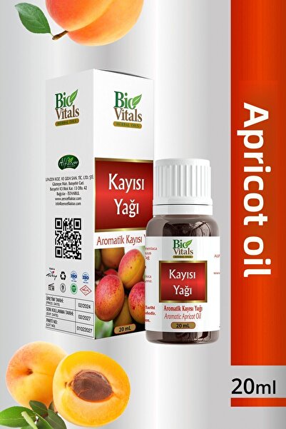 Bio Vitals 20 مل زيت المشمش