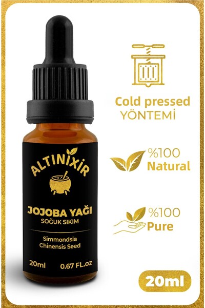 ALTINİXİR Jojoba Oil Cold Pressed 20ml