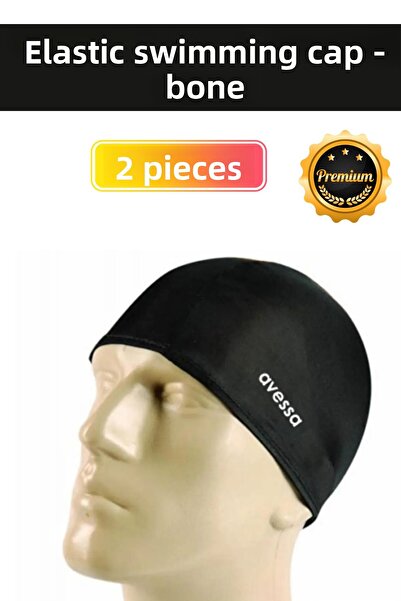 Carlburn Cască de înot din silicon impermeabilă - Cască pentru piscină și mar...