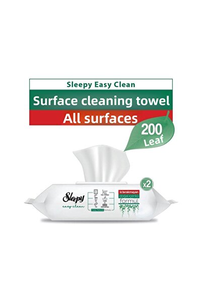 Sleepy مناديل تنظيف الأسطح سهلة التنظيف مكونة من 100 قطعة