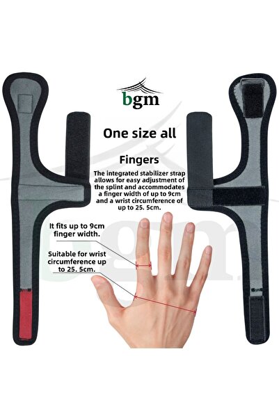 bgm High Quality Finger Splint - Supporting and Fixing Splint
