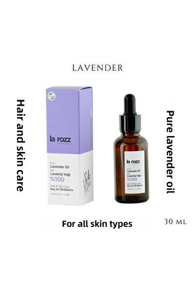 La Rozz Isparta Lavender Natural Oil - 100% Pure, 30 ml Essential