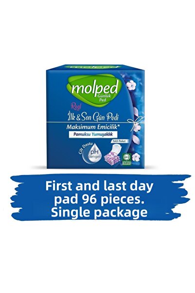 Molped First&last Day Pad Single Pack 96 Pieces