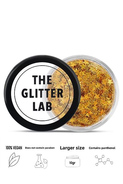 The Glitter Lab Shiny Glitter with Gel Form - Pirates' Wish
