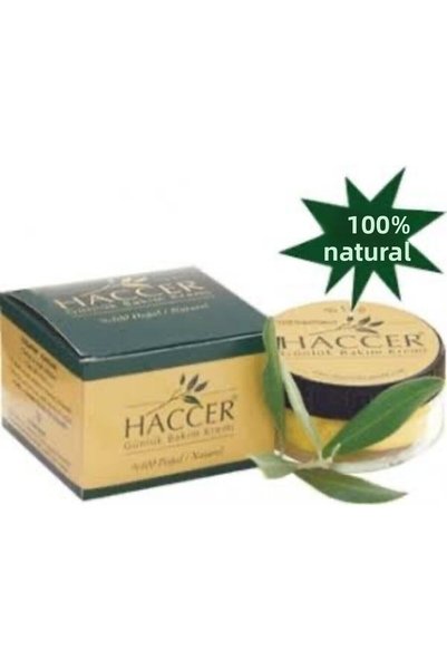 Haccer كريم العناية اليومية بزيت الزيتون الطبيعي، 45 مل × قطعتين