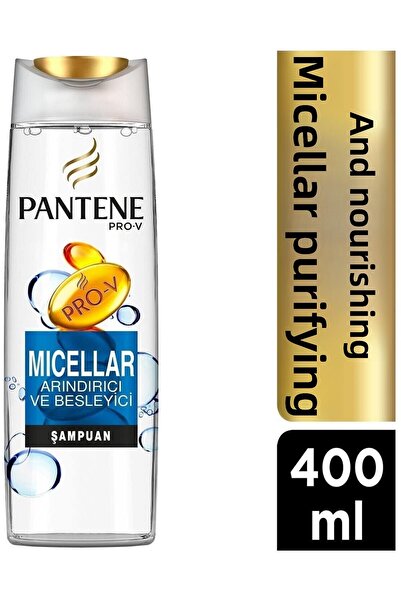 Pantene Shampoo Micellar Water 400 ml