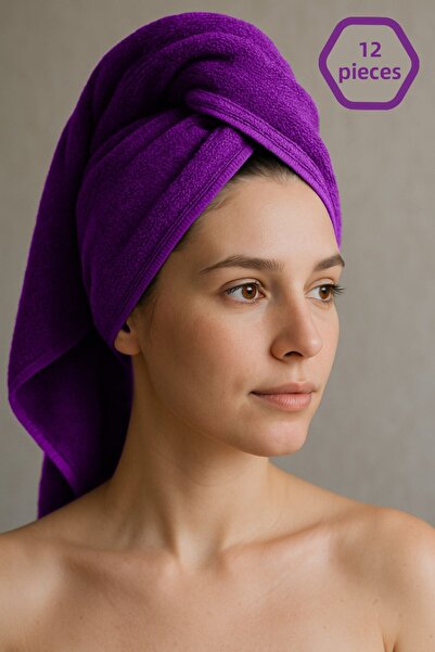 Seoney 12 قطعة 50 × 90 سم منشفة صالون الشعر المصنوعة من الألياف الدقيقة المقا...