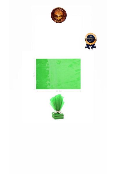 figanlar ambalaj Gelatin Opp Sheet Packaging Bag Green 70X100Cm 5 Pieces