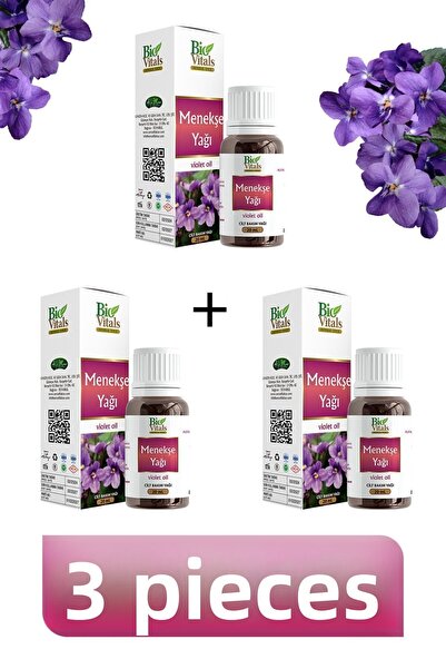 Bio Vitals 20 مل زيت البنفسج - 3 قطع
