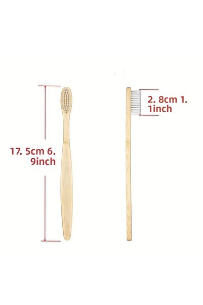so shine tr 10 Bamboo Toothbrushes
