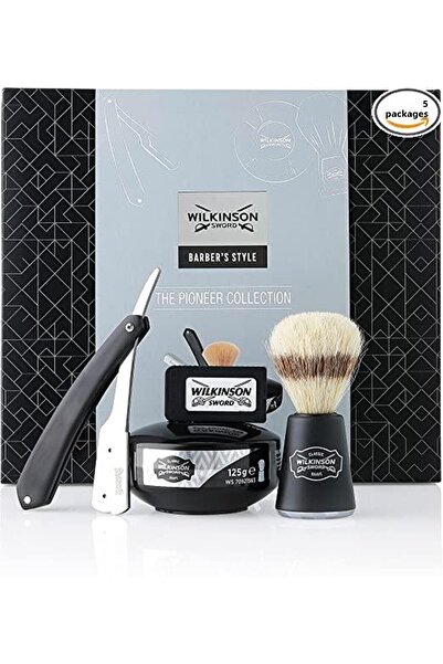Wilkinson Sword Barbers Style Collection Men's Razor Shaving Groom Set