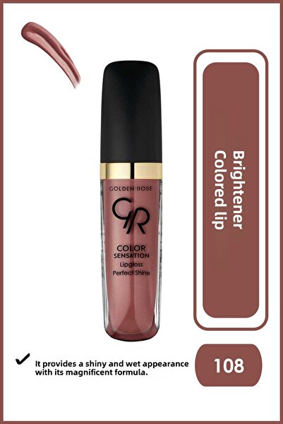 Golden Rose ملمع شفاه كولور سينسيشن 108، ملمع شفاه 5.6 مل