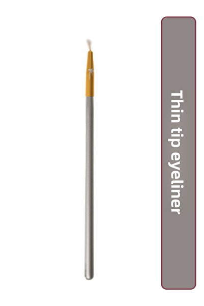 Demstar Champagne Colored Fine Tip Professional Eyeliner Brush - No:18